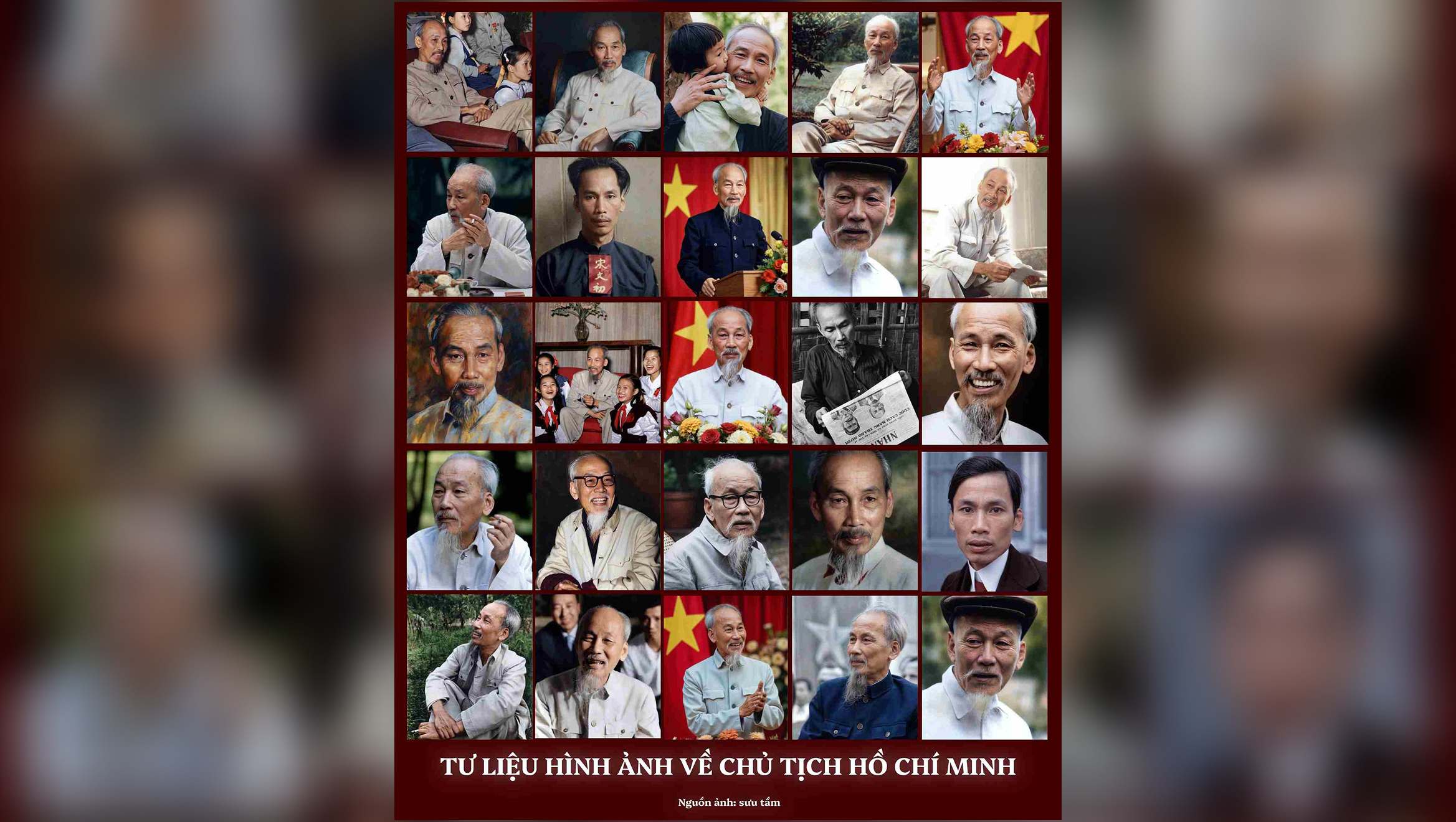 Tư Liệu Hình Ảnh Chủ Tịch Hồ Chí Minh – Bộ Sưu Tập Quý Giá Chia sẻ Miễn Phí nhân dịp lễ Quốc Khánh 2/9
